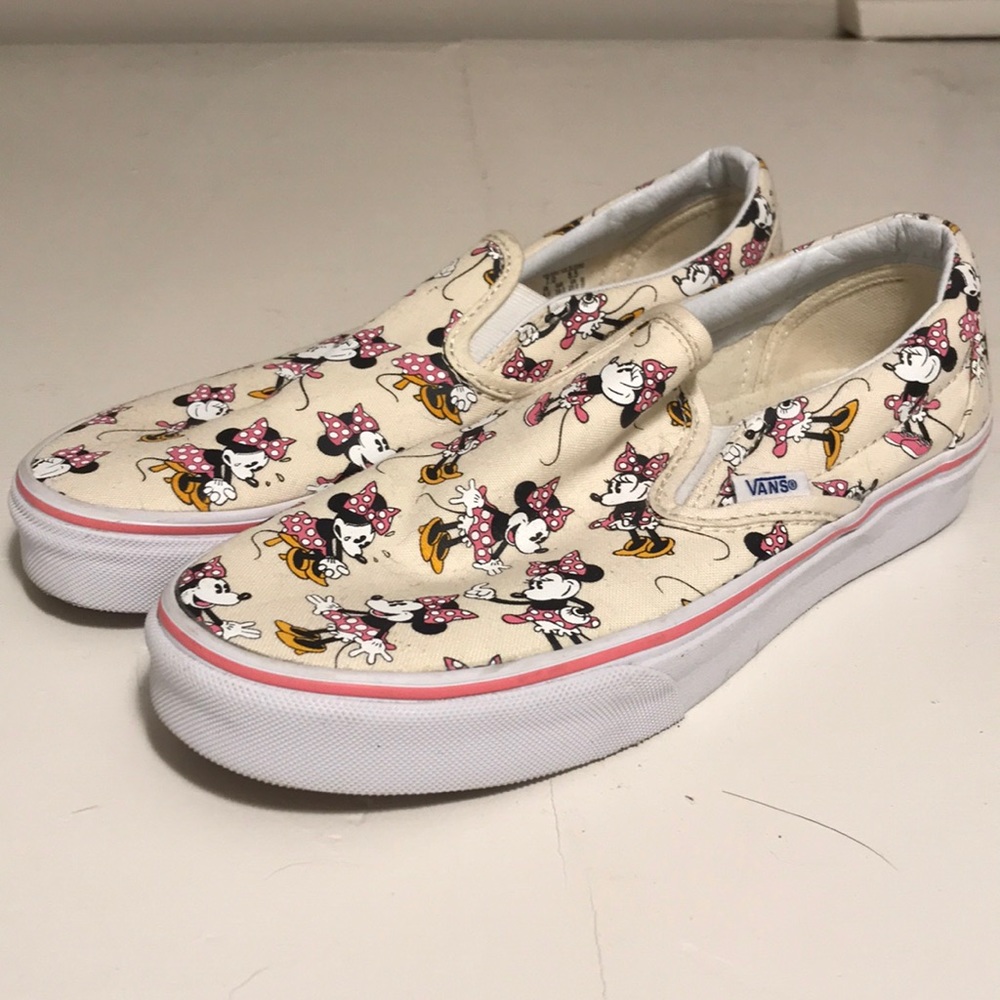 Disney x Vans Women Slip On Skate Shoe